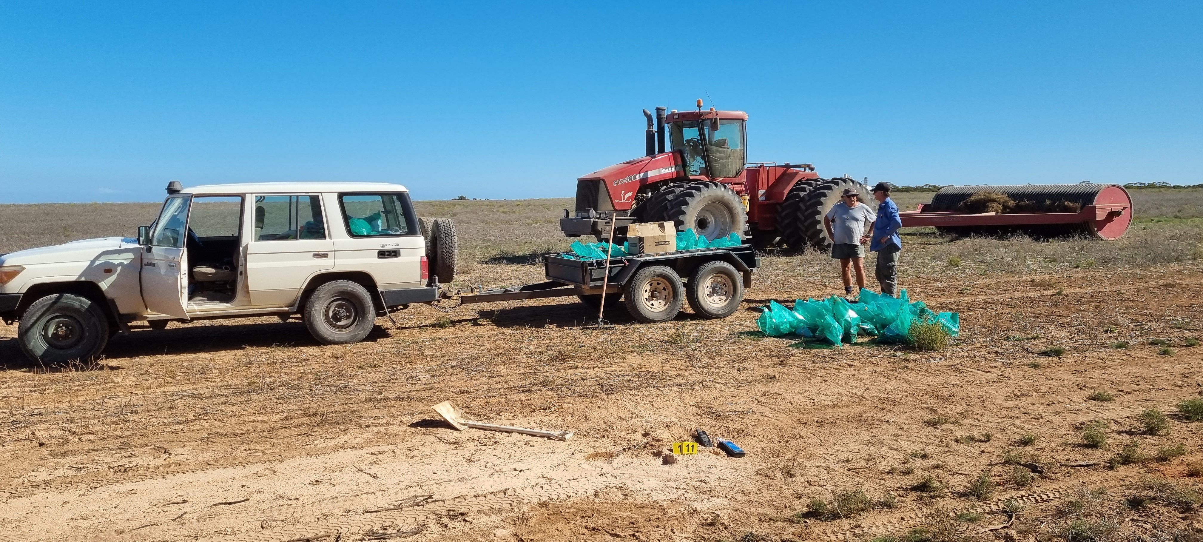 Drilling and samples at Erye Peninsula KaolinHalloysite Project